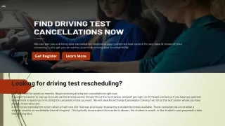 Last Minute Driving Test Appointment Cancellations | Drivingcheck.co.uk