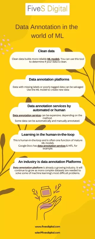 data annotation in the world of ml