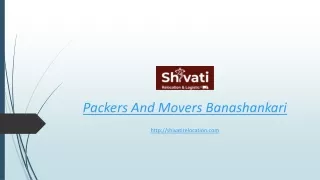 packers and movers banashankari