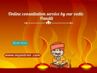 Free Puja Consultation by our vedic Pandit Online.