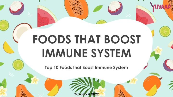 foods that boost immune system