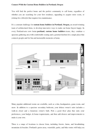 Custom Home Builders in Portland, Oregon