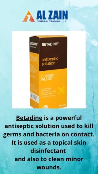 Betadine Antiseptic Solution