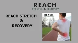 Stretches for Lower Back Pain - Reach Stretch & Recovery