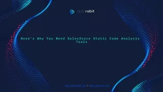 Here’s Why You Need Salesforce Static Code Analysis Tools