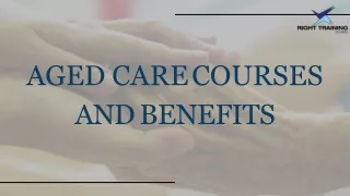Aged care Courses