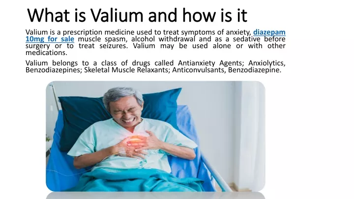 what is valium and how is it