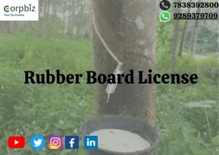 What is the Rubber Board License?