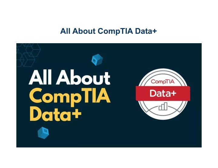all about comptia data