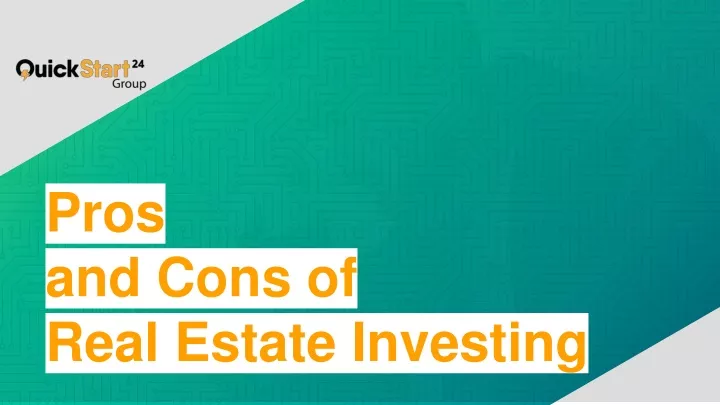 PPT - Pros And Cons Of Real Estate Investing PowerPoint Presentation ...