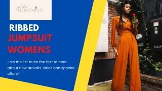 Benefits of Wearing a Ribbed Jumpsuit