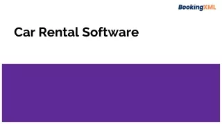 car rental software