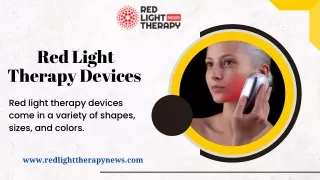 Amazing Red Light Therapy Devices