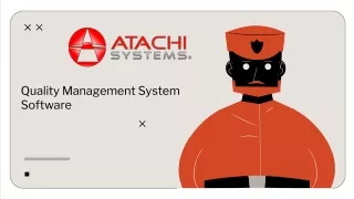 Quality Management System Software - Atachi Systems