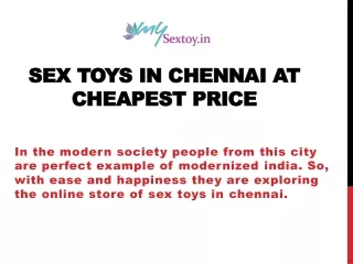 Sex Toys In Chennai - MYSEXTOY