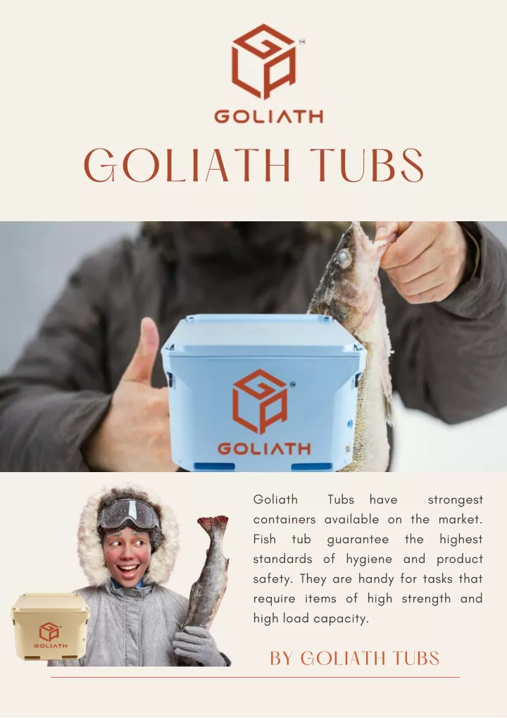 goliath tubs