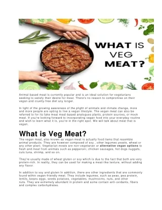 animal based meat is currently popular