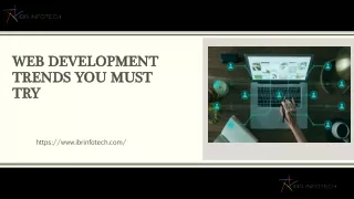 web development trends you must try