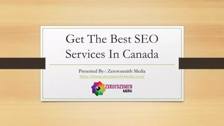 get the best seo services in canada
