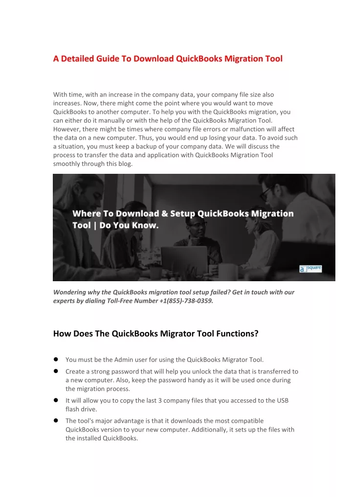 a detailed guide to download quickbooks migration