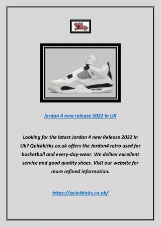 Jordan 4 New Release 2022 In Uk | Quickkicks.co.uk