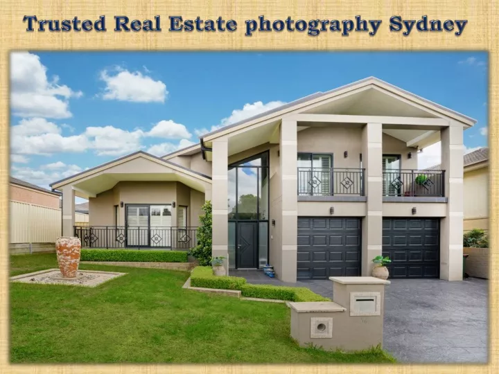 trusted real estate photography sydney