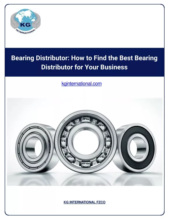 bearing distributor how to find the best bearing