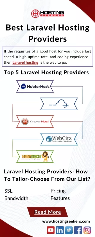 best laravel hosting providers