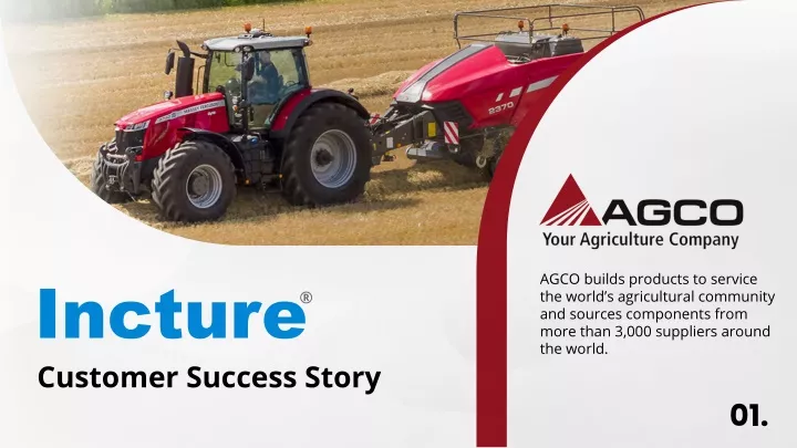 agco builds products to service the world