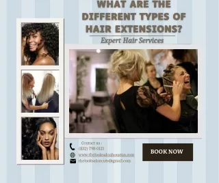 What are the different types of hair extensions