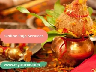 You can book for online puja services.