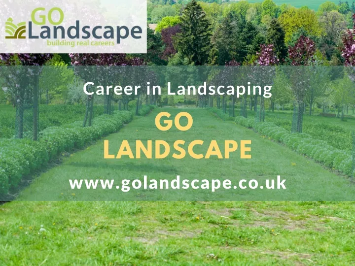 career in landscaping