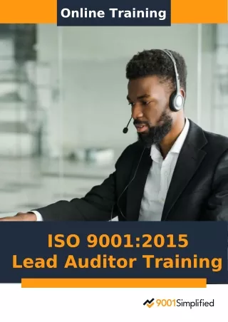 Online ISO 9001 Lead Auditor Training