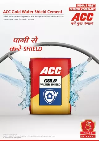 ACC Gold Water Shield Cement