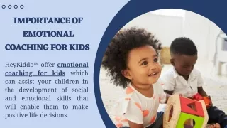 Importance of Emotional Coaching for kids | HeyKiddo™