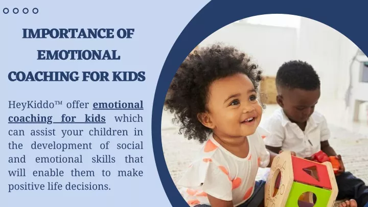 importance of emotional coaching for kids