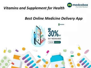 Buy Vitamins and Supplements in Delhi NCR at Low Price
