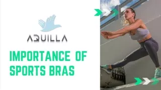 Advantages Of Supportive Sports Bra For Women | Aquilla