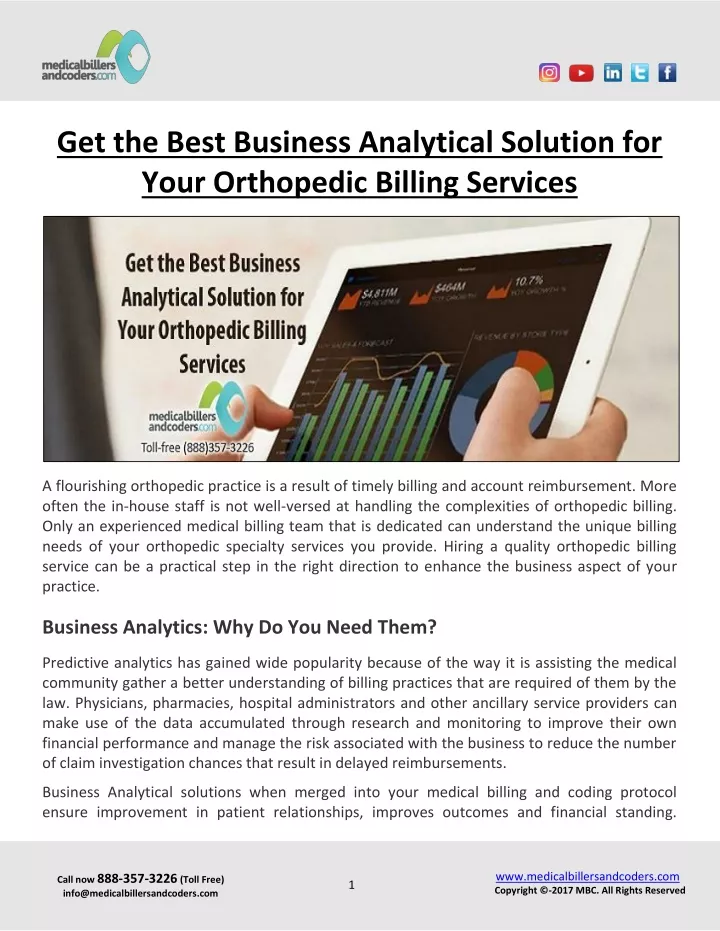 get the best business analytical solution