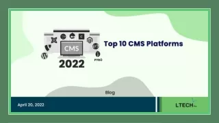 10 Most Popular CMS Platforms in 2022