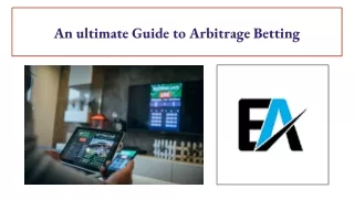 an ultimate guide to arbitrage betting