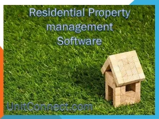 Advantages of residential property management software.