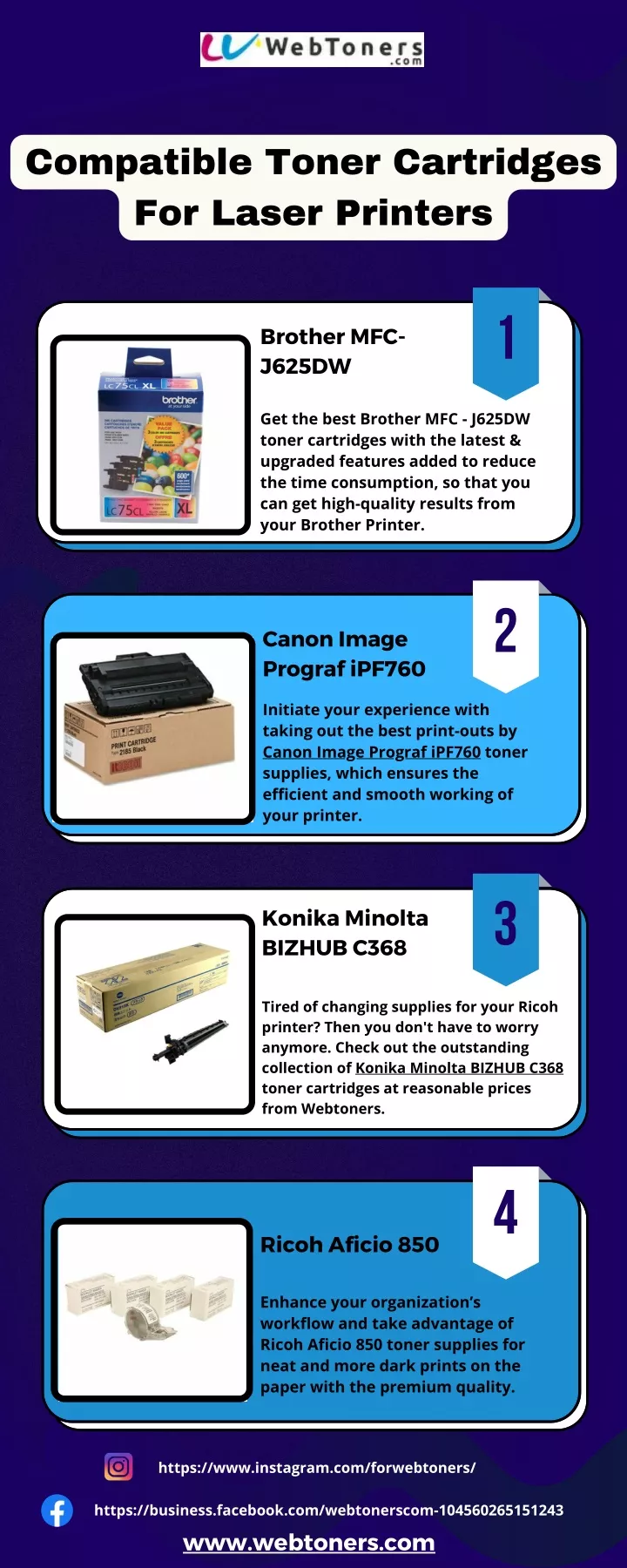 compatible toner cartridges for laser printers