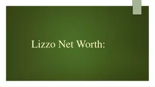 Lizzo Net Worth