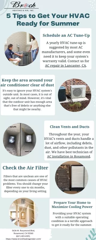 5 Tips to Get Your HVAC Ready for Summer