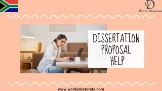 Dissertation Proposal Help - Words Doctorate