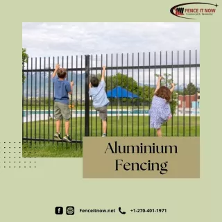 Get The Best Fencing in Louisville KY - Fence It Now LLC
