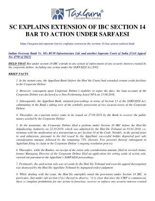sc explains extension of ibc section
