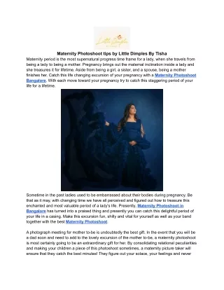 maternity photoshoot tips by little dimples