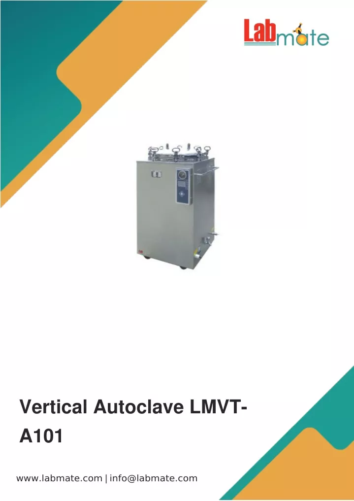 vertical autoclave lmvt a101